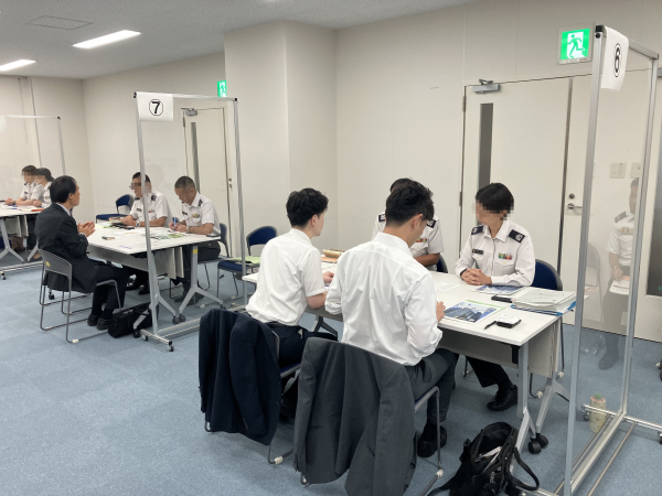 面談の様子