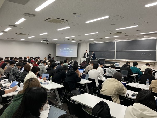 起業家講演会の様子