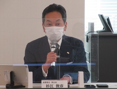 議長を務める杉江部会長