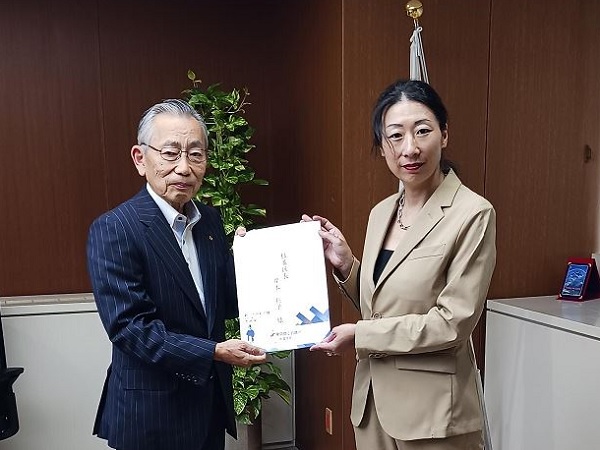 要望書を提出