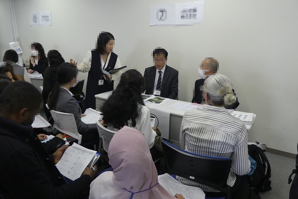 面談会の様子