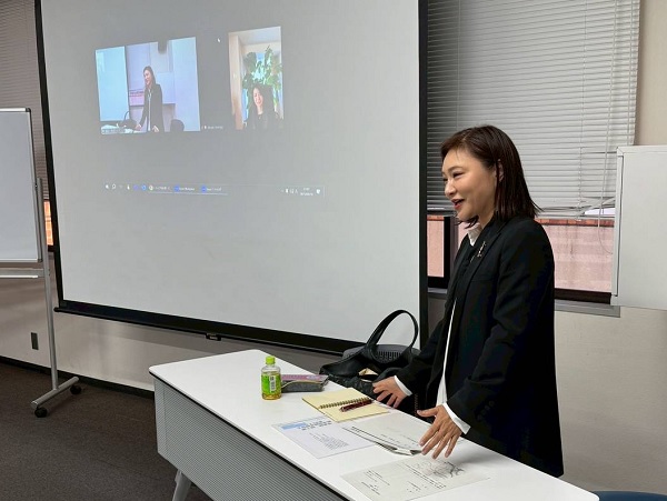 中島幹事長、事業計画ご説明の様子