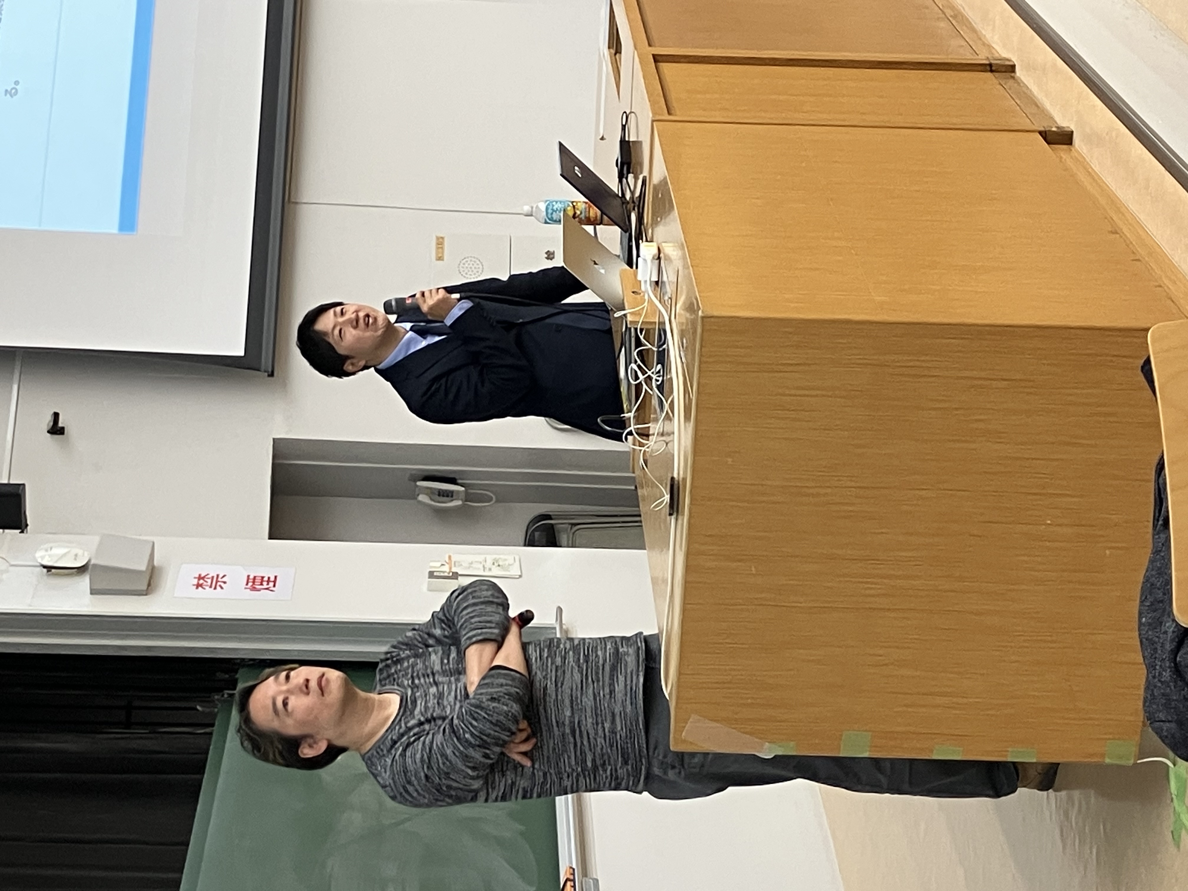 講師：五十嵐氏(右)、高橋氏(左)