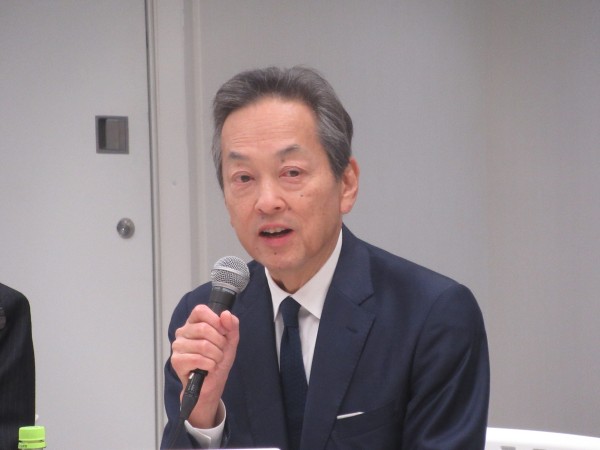 冒頭挨拶をする杉江部会長