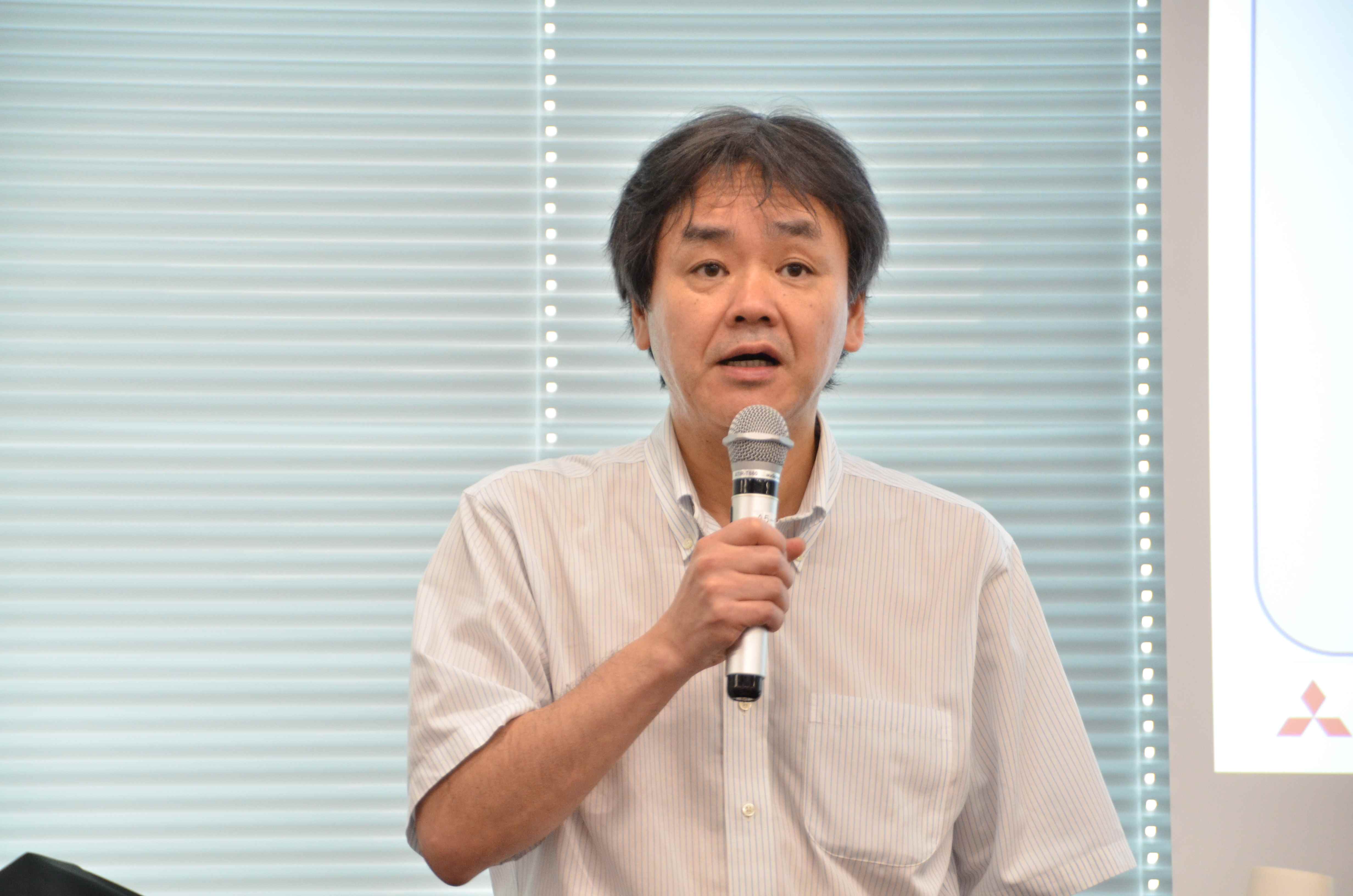 Watson最新情報やAIの活用法について講演される宮坂氏