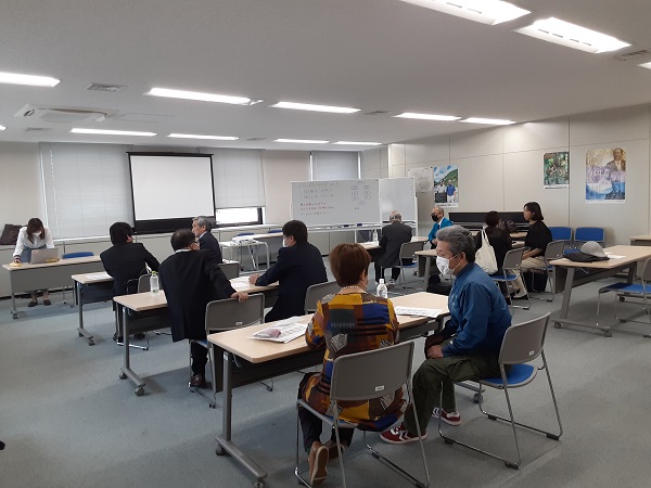 個人交流（1対1での交流）の様子