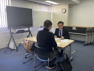 面談の様子