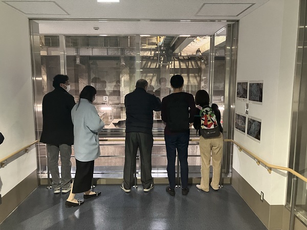 練馬清掃工場　視察の様子
