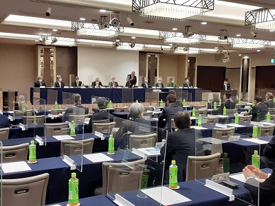 会員懇談会の様子