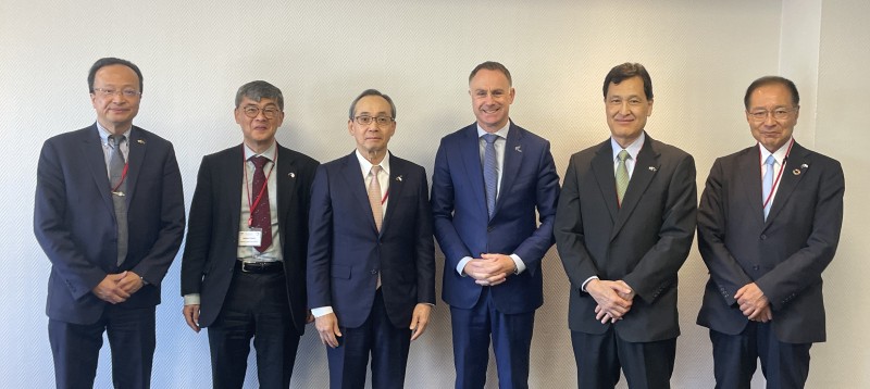 サイモン・ワッツ大臣との面談(11/24)