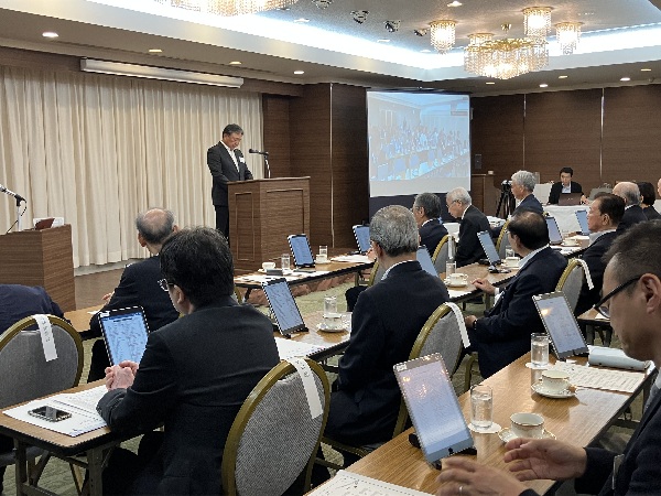 会員懇談会の様子