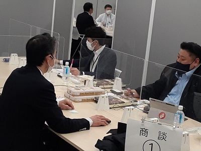 商談の様子
