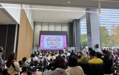 親子でにぎわう会場