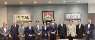 高際区長と豊島支部正副会長