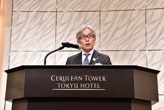 大石会長による挨拶