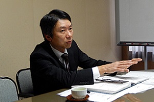代表取締役社長の田中廣氏