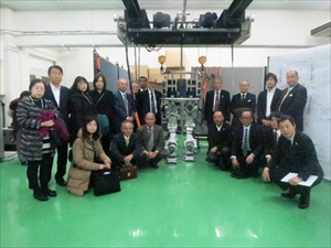 千葉工業大学・未来ロボット技術研究センターにて集合写真