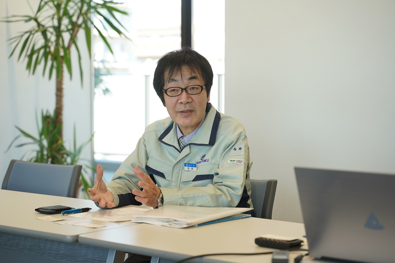 取締役 総務部長 今井 靖 氏