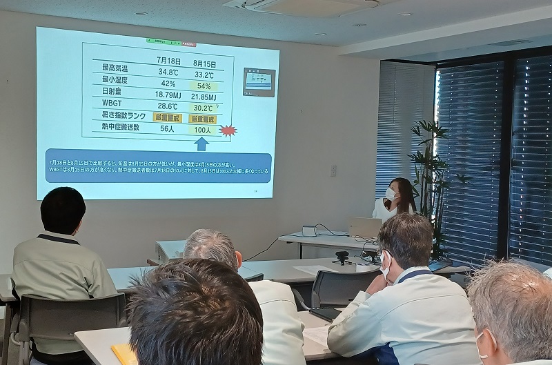 高清水氏によるセミナーの様子。2021年から毎年継続して実施している