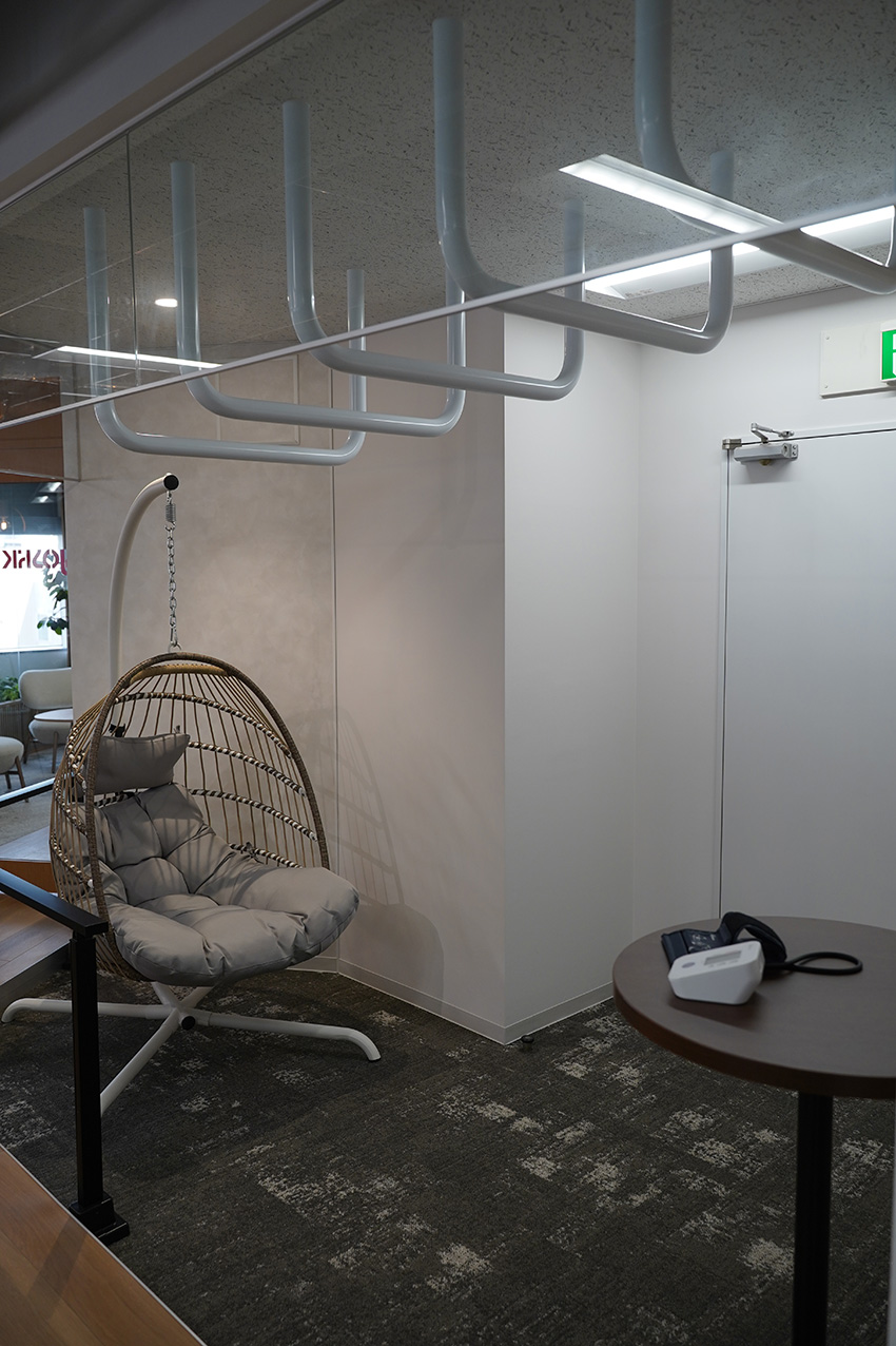 新設された「ヘルシーエリア」