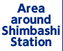 Area around Shimbashi Station
