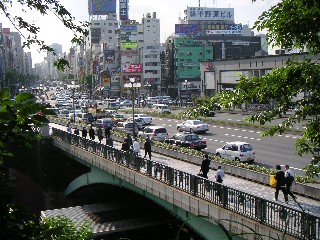 現在の四谷見附橋