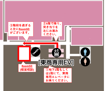 5階フロア案内図