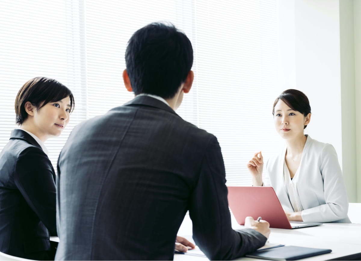 複数の学校法人 就職支援担当者と面談ができる